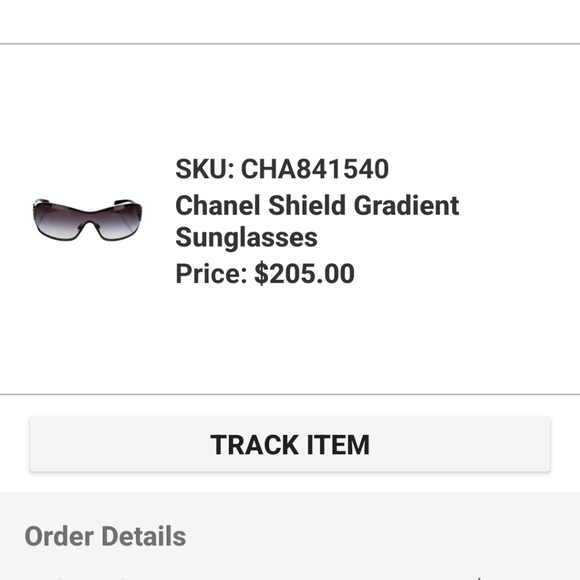*Chanel Purple/Gray Lens Sunglasses - Picture 8 of 8
